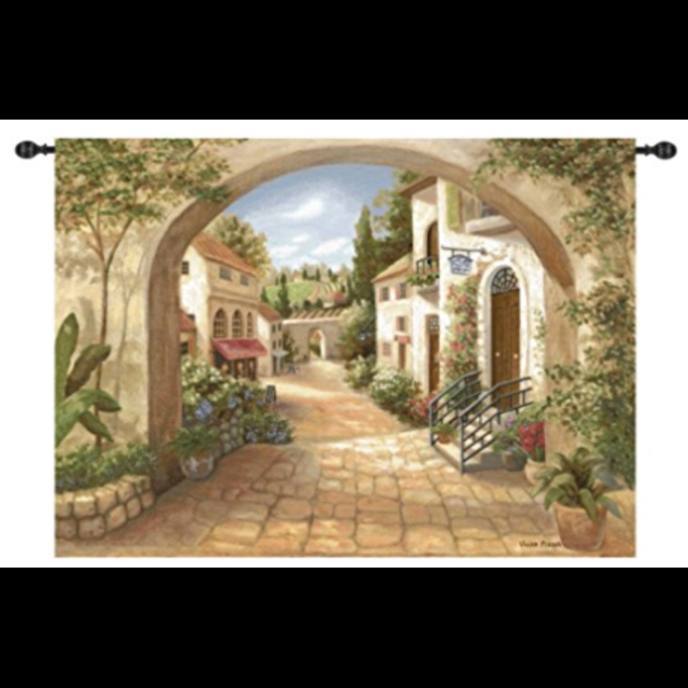 Beautiful Large Italian Wall Tapestry